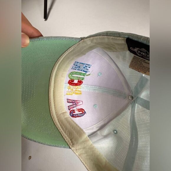 Cancun Mexico Hat Cap Strap Back Mens Blue Adjustable Logo - Picture 4 of 12